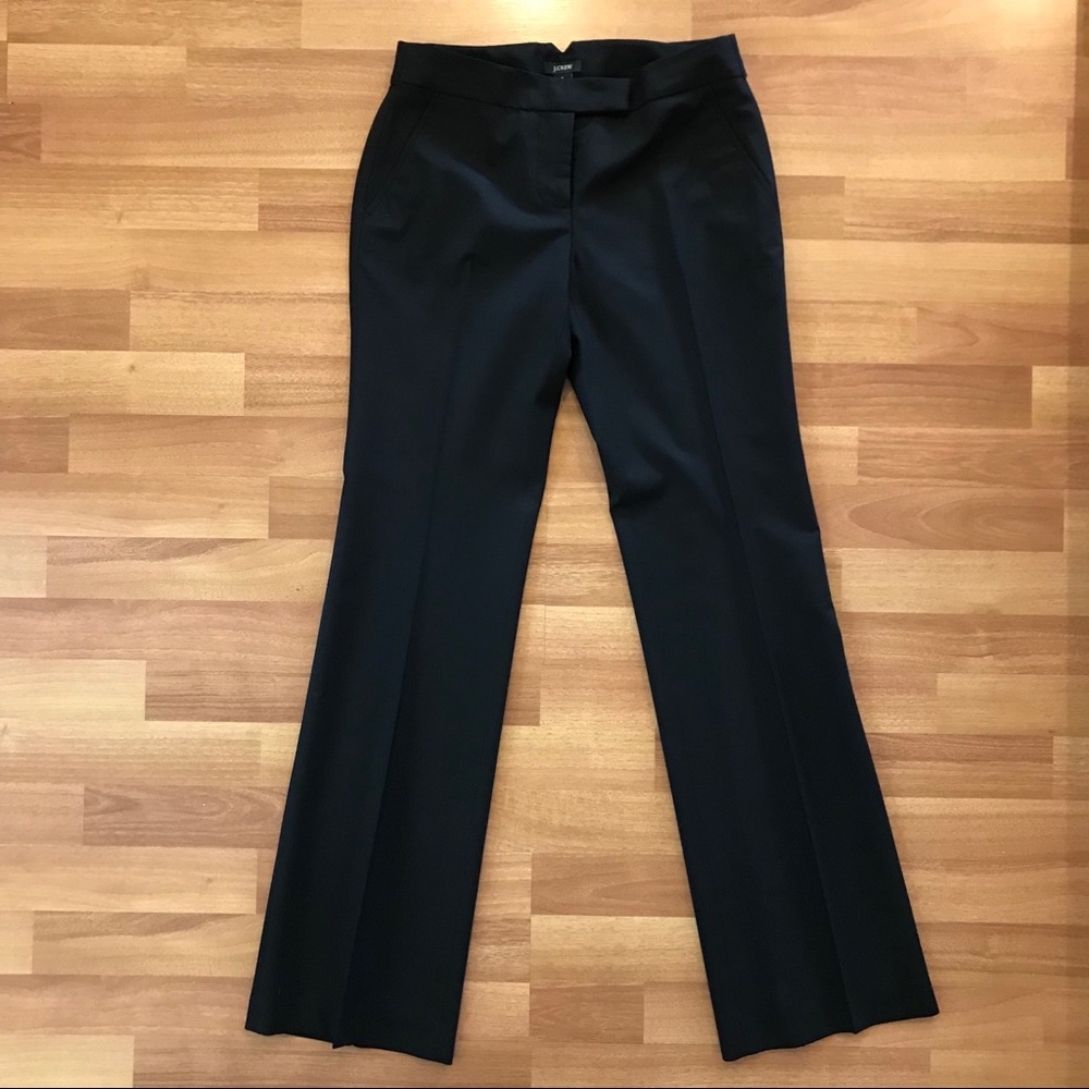 J. Crew lightweight wool black dress pants